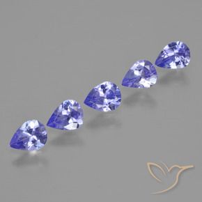 Achetez naturel 1.48ct Bleu violet intense Tanzanite gems, En forme de poire, En provenance Tanzanie chez GemSelect. En stock, livraison internationale!