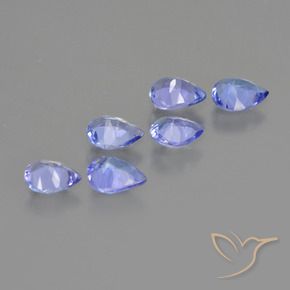 Shop natural 1.54ct Bleu moyen Tanzanite gems, En forme de poire, from Tanzanie at GemSelect. In stock, global shipping!