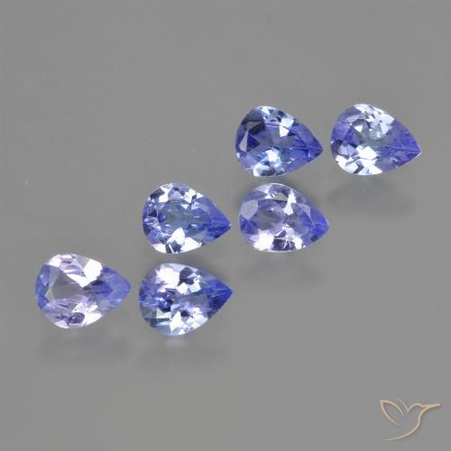 Shop natural 1.74ct Violet Bleu Tanzanite gems, En forme de poire, from Tanzanie at GemSelect. In stock, global shipping!