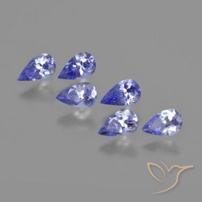 Shop natural 1.41ct Bleu violet intense Tanzanite gems, En forme de poire, from Tanzanie at GemSelect. In stock, global shipping!