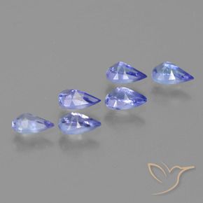 Shop natural 1.41ct Bleu violet intense Tanzanite gems, En forme de poire, from Tanzanie at GemSelect. In stock, global shipping!