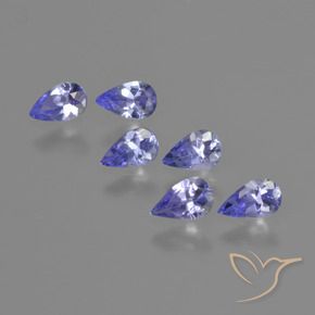 Shop natural 1.26ct Bleu violet intense Tanzanite gems, En forme de poire, from Tanzanie at GemSelect. In stock, global shipping!