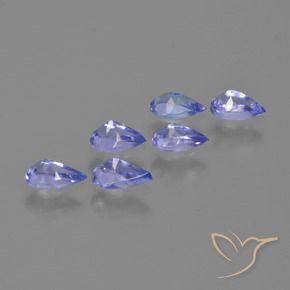 Shop natural 1.26ct Bleu violet intense Tanzanite gems, En forme de poire, from Tanzanie at GemSelect. In stock, global shipping!