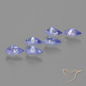 Shop natural 1.35ct Violet Bleu Tanzanite gems, En forme de poire, from Tanzanie at GemSelect. In stock, global shipping!