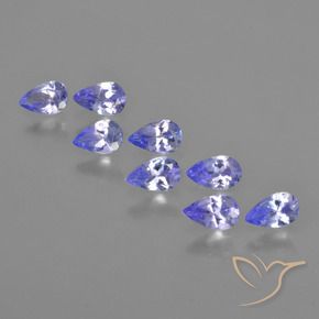Shop natural 1.67ct Violet Bleu Tanzanite gems, En forme de poire, from Tanzanie at GemSelect. In stock, global shipping!