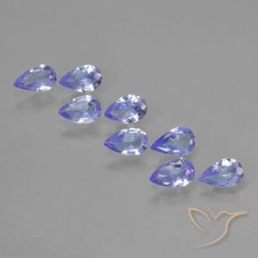 Shop natural 1.48ct Violet Bleu Tanzanite gems, En forme de poire, from Tanzanie at GemSelect. In stock, global shipping!