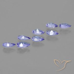 Shop natural 1.48ct Violet Bleu Tanzanite gems, En forme de poire, from Tanzanie at GemSelect. In stock, global shipping!