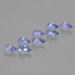 Achetez naturel 1,97ct bleue tanzanite gems, en forme de poire, en provenance tanzanie chez gemselect. en stock, livraison internationale!