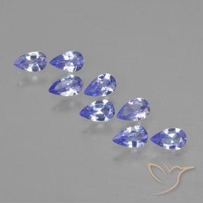 Shop natural 1.56ct Bleu violet intense Tanzanite gems, En forme de poire, from Tanzanie at GemSelect. In stock, global shipping!