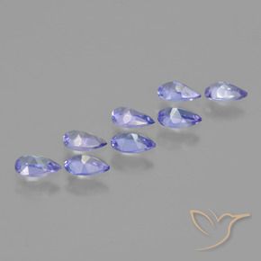 Shop natural 1.56ct Bleu violet intense Tanzanite gems, En forme de poire, from Tanzanie at GemSelect. In stock, global shipping!