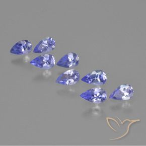 Shop natural 1.69ct Bleu violet intense Tanzanite gems, En forme de poire, from Tanzanie at GemSelect. In stock, global shipping!