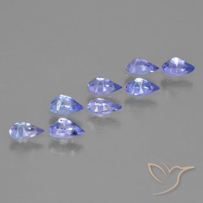 Shop natural 1.69ct Bleu violet intense Tanzanite gems, En forme de poire, from Tanzanie at GemSelect. In stock, global shipping!