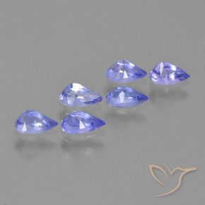 Achetez naturel 1.43ct Bleu moyen Tanzanite gems, En forme de poire, En provenance Tanzanie chez GemSelect. En stock, livraison internationale!