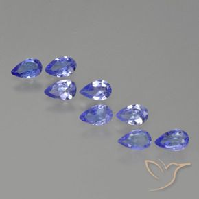 Shop natural 1.42ct Bleu violet intense Tanzanite gems, En forme de poire, from Tanzanie at GemSelect. In stock, global shipping!