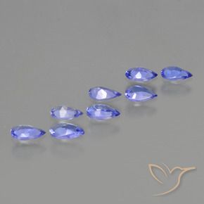 Shop natural 1.42ct Bleu violet intense Tanzanite gems, En forme de poire, from Tanzanie at GemSelect. In stock, global shipping!