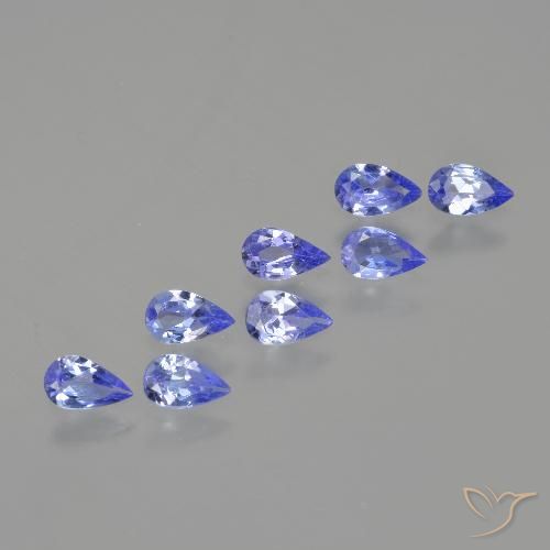 Shop natural 1.29ct Bleu violet intense Tanzanite gems, En forme de poire, from Tanzanie at GemSelect. In stock, global shipping!