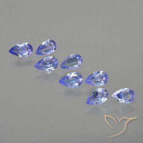Shop natural 1.55ct Bleu violet intense Tanzanite gems, En forme de poire, from Tanzanie at GemSelect. In stock, global shipping!