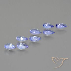 Shop natural 1.55ct Bleu violet intense Tanzanite gems, En forme de poire, from Tanzanie at GemSelect. In stock, global shipping!