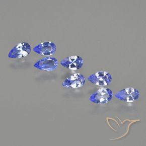 Shop natural 1.46ct Bleu violet intense Tanzanite gems, En forme de poire, from Tanzanie at GemSelect. In stock, global shipping!