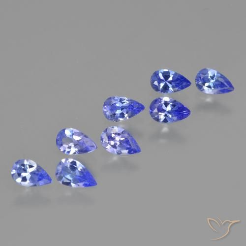 Shop natural 1.65ct Violet foncé Bleu Tanzanite gems, En forme de poire, from Tanzanie at GemSelect. In stock, global shipping!