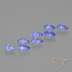 Shop natural 1.65ct Violet foncé Bleu Tanzanite gems, En forme de poire, from Tanzanie at GemSelect. In stock, global shipping!