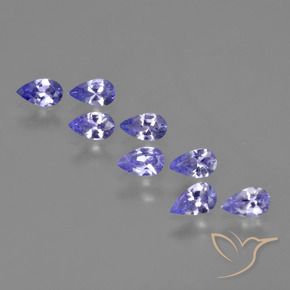 Shop natural 1.55ct Bleu violet intense Tanzanite gems, En forme de poire, from Tanzanie at GemSelect. In stock, global shipping!
