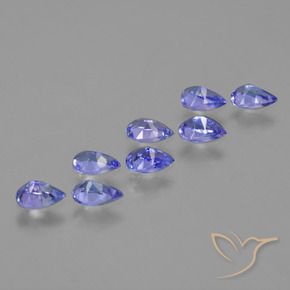 Shop natural 1.74ct Bleu électrique Tanzanite gems, En forme de poire, from Tanzanie at GemSelect. In stock, global shipping!