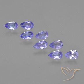 Shop natural 1.34ct Bleu violet intense Tanzanite gems, En forme de poire, from Tanzanie at GemSelect. In stock, global shipping!