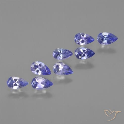 Shop natural 1.66ct Bleu violet intense Tanzanite gems, En forme de poire, from Tanzanie at GemSelect. In stock, global shipping!