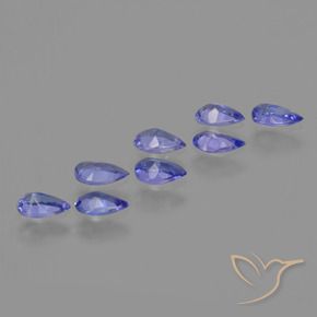 Achetez naturel 1.39ct Bleu intense Tanzanite gems, En forme de poire, En provenance Tanzanie chez GemSelect. En stock, livraison internationale!