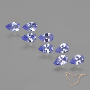 Shop natural 1.68ct Bleu violet intense Tanzanite gems, En forme de poire, from Tanzanie at GemSelect. In stock, global shipping!