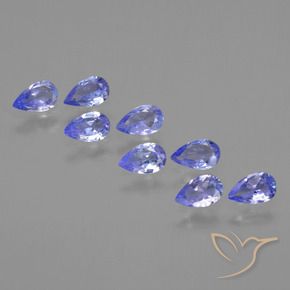 Shop natural 1.58ct Bleu électrique Tanzanite gems, En forme de poire, from Tanzanie at GemSelect. In stock, global shipping!