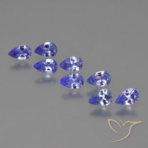 Shop natural 1.43ct Bleu violet intense Tanzanite gems, En forme de poire, from Tanzanie at GemSelect. In stock, global shipping!