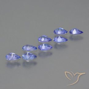 Shop natural 1.43ct Bleu violet intense Tanzanite gems, En forme de poire, from Tanzanie at GemSelect. In stock, global shipping!