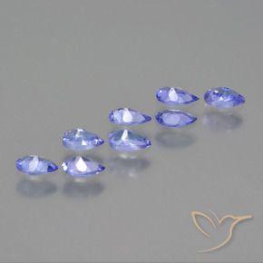Shop natural 1.46ct Bleu électrique Tanzanite gems, En forme de poire, from Tanzanie at GemSelect. In stock, global shipping!