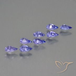 Shop natural 1.57ct Bleu violet intense Tanzanite gems, En forme de poire, from Tanzanie at GemSelect. In stock, global shipping!