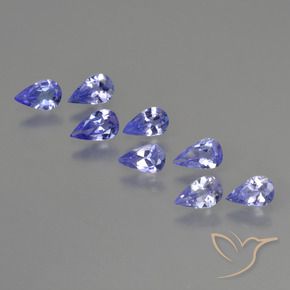 Shop natural 1.40ct Bleu violet intense Tanzanite gems, En forme de poire, from Tanzanie at GemSelect. In stock, global shipping!