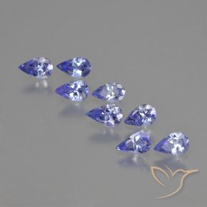 Shop natural 1.54ct Bleu violet intense Tanzanite gems, En forme de poire, from Tanzanie at GemSelect. In stock, global shipping!