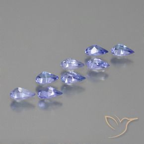 Shop natural 1.54ct Bleu violet intense Tanzanite gems, En forme de poire, from Tanzanie at GemSelect. In stock, global shipping!