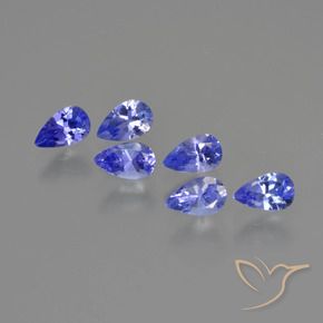 Shop natural 1.70ct Violet Bleu Tanzanite gems, En forme de poire, from Tanzanie at GemSelect. In stock, global shipping!