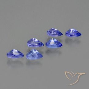Shop natural 1.70ct Violet Bleu Tanzanite gems, En forme de poire, from Tanzanie at GemSelect. In stock, global shipping!