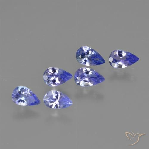 Shop natural 1.30ct Violet Bleu Tanzanite gems, En forme de poire, from Tanzanie at GemSelect. In stock, global shipping!