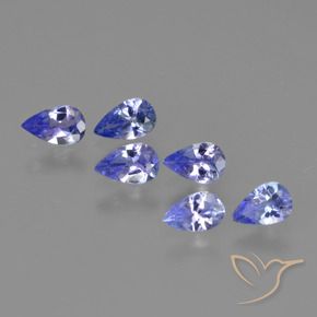 Shop natural 1.30ct Violet Bleu Tanzanite gems, En forme de poire, from Tanzanie at GemSelect. In stock, global shipping!