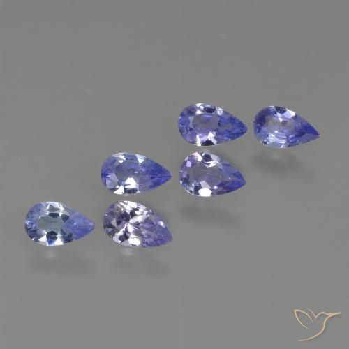 Shop natural 1.26ct Bleu violet intense Tanzanite gems, En forme de poire, from Tanzanie at GemSelect. In stock, global shipping!