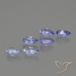 Shop natural 1.26ct Bleu violet intense Tanzanite gems, En forme de poire, from Tanzanie at GemSelect. In stock, global shipping!