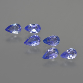 Achetez naturel 1,36ct bleue tanzanite gems, en forme de poire, en provenance tanzanie chez gemselect. en stock, livraison internationale!
