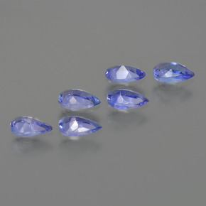 Achetez naturel 1,36ct bleue tanzanite gems, en forme de poire, en provenance tanzanie chez gemselect. en stock, livraison internationale!