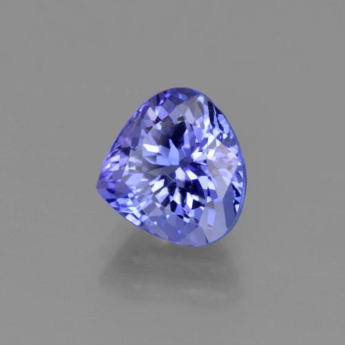 Tanzanite bleue naturelle en forme de poire, 2,28 ct, VVS