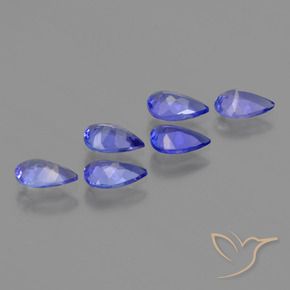 Shop natural 2.00ct Violet Bleu Tanzanite gems, En forme de poire, from Tanzanie at GemSelect. In stock, global shipping!