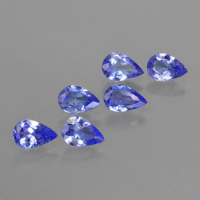 Achetez naturel 2,26ct bleue tanzanite gems, en forme de poire, en provenance tanzanie chez gemselect. en stock, livraison internationale!